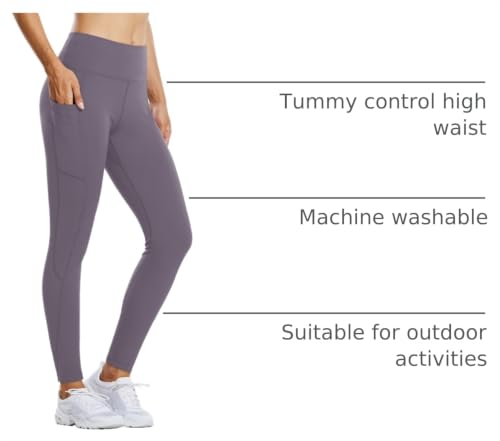 Image of baleaf Women's Fleece Lined Leggings Thermal Warm Winter Tights
