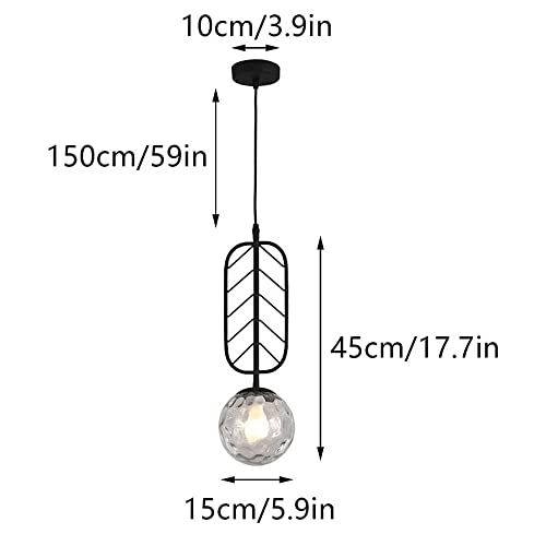 Style Chinois Lampe Suspendue Lustre Éclairage E27 Entrée Chevet - 8