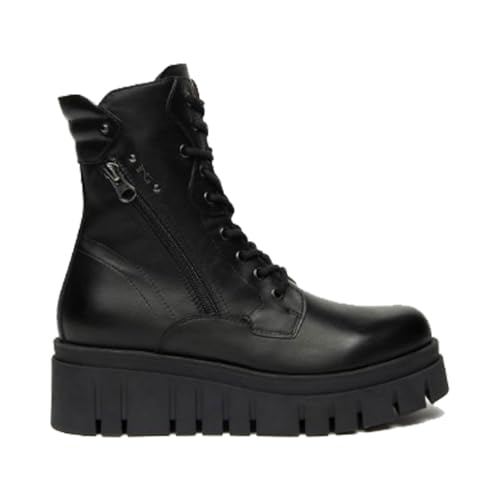 Nero Giardini I514910D Biker-Boots Für Damen Aus Leder - Schwarz...
