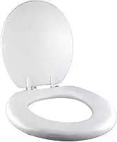 Assento Sanitário Almofadado Premium – Conforto Extra, Formato Oval Universal, Tampa com Fechamento Suave