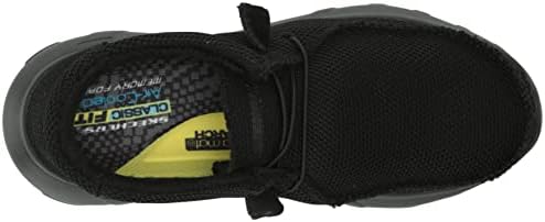 Skechers USA Men's Men's Bulger-Zenwick Moccasin, BBK, 13 | Image 4
