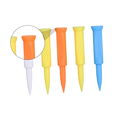 Kisangel 10stücke Golf Tee Halter für Golfballhalter Robustes Golfzubehör aus Kunststoff Niedriger Widerstand und Gute Stabilität für Golf-trainingsgerät
