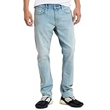 5 Taschen G-Star RAW Herren Mosa Straight Jeans, Blau (Sun Faded Mirage Blue D23692-D498-G316), 31W / 34L