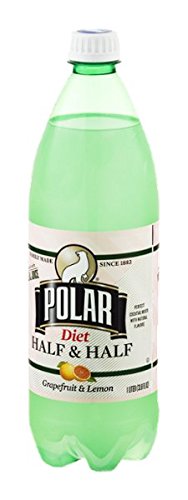 Polar Half & Half Soda Diet 1 Liter 12 Pack