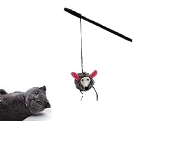 PSK PET MART Pet Kitten Cat Toy Dangler PSK PET MART Toy w/Bell and Feather Mounse