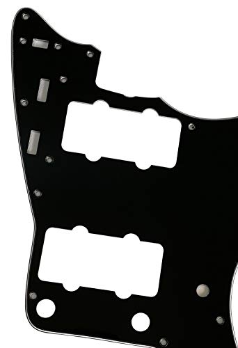 Pasuje do Fender American Vintage 62 Jazzmaster Style Guitar Pickguard (3-warstwowy czarny)