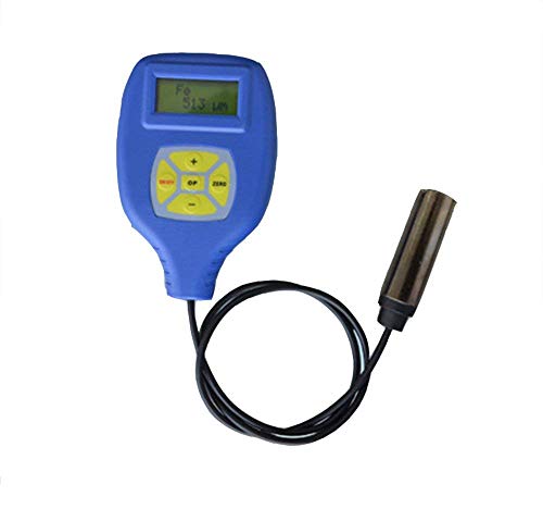 Medidor digital de espesor de recubrimiento portátil, rango 0 a 1000 um
