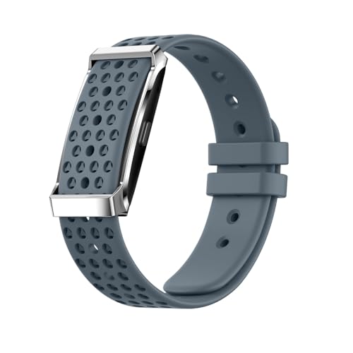 Image of StyleOxx GT Pro Smart Fitness Band,24 /7 Activity Tracking, Heart Rate Monitoring, HRV Analysis, Stress and Sleep Tracking, 30+ Days Battery Life, Ai-Analysis,Subscription Free App (Blue Silicone)