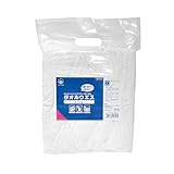 ハンディ・クラウン タオルウエス １kg 白 リサイクル 継ぎ目なし 綿100％ 塗料拭き取り 塗装道具 ペイント作業 清掃作業 工具・部品の磨き作業