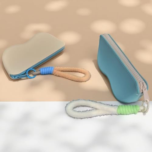 Image of K Luxury Sunglasses Cases with Strap Stotage Bag Leather Reading Eyeglass Case Portable Case Soft Pouch for Women