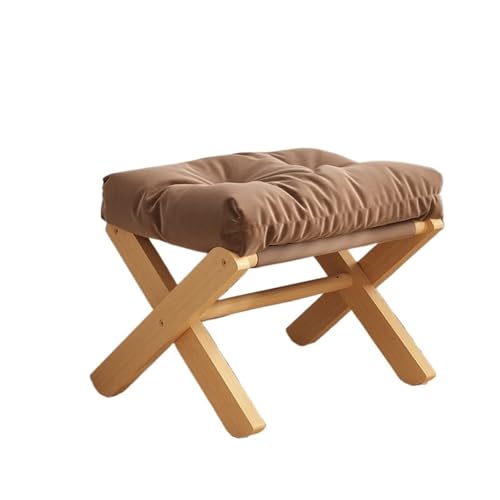 WWYYZAYC Reposapiés de Madera for Sala de Estar(Coffee)