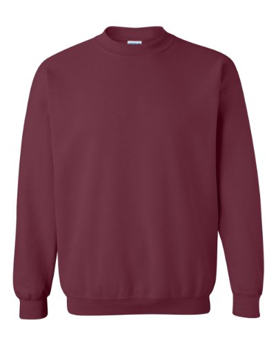 Gildan Men's Heavy Blend Crewneck Sweatshirt - Large - Maroon