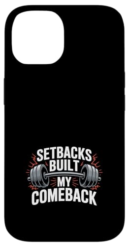 カムバック フィットネス リカバリー ジム モチベーション ウェイトリフティング ギフト スマホケース iPhone 14 用