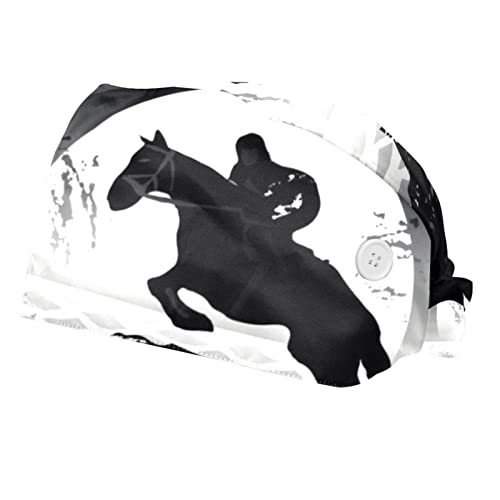 Chapeaux de travail animal horse et casquettes bouffantes mixtes lot de 2