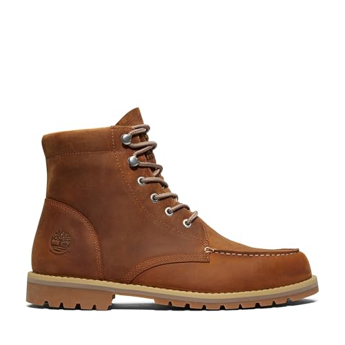 Timberland Timberland Men's Redwood Falls Mid Lace Up Waterproof Boot, Saddle-NEW 2024, 9.5 Medium