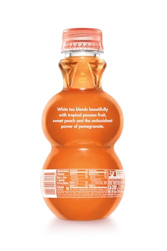 POM Wonderful Antioxidant Super Tea, Pomegranate Peach Passion White Tea, 12 Ounce