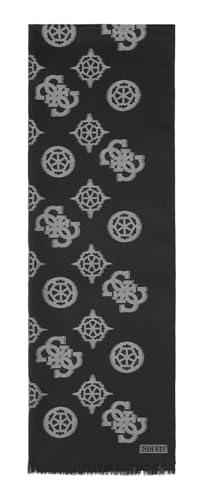 GUESS Womens Scarf Black One Size