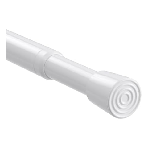QINGYUN Extendable Tension Rod for Curtains Cover