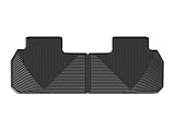 WeatherTech All-Weather Floor Mats for Chevrolet Traverse Limited, Enclave, Traverse - 2nd Row (W470), Black