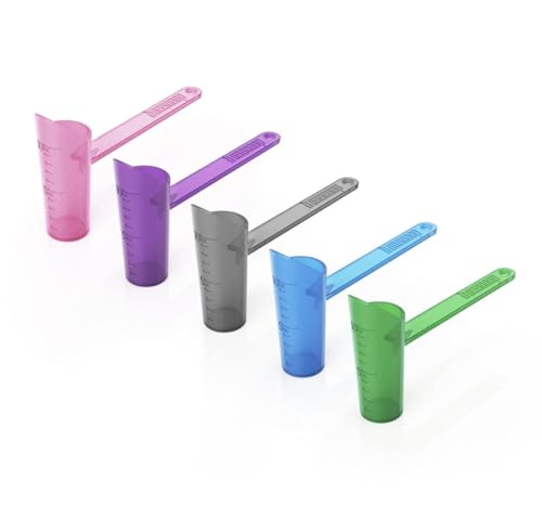 Set 5 piezas cucharas para suplementos sin derrames miniatura 1