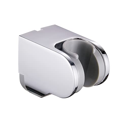 Wussh Adjustable Shower Head Holder Bracket Wall Mounted for Hand Showerhead and Bidet Sprayer Chrome