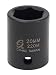 Sunex 220m 1/2-Inch Drive 20-mm Impact Socket