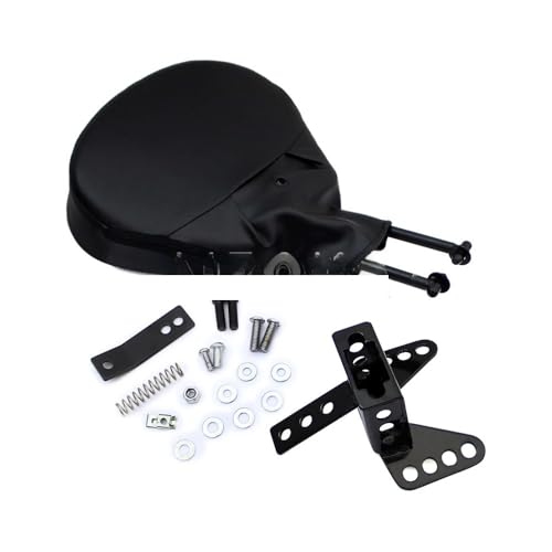 Dossier coussin arrière réglable pour selle conducteur de moto Touring 88-08