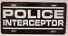 POLICE INTERCEPTOR LICENSE PLATE