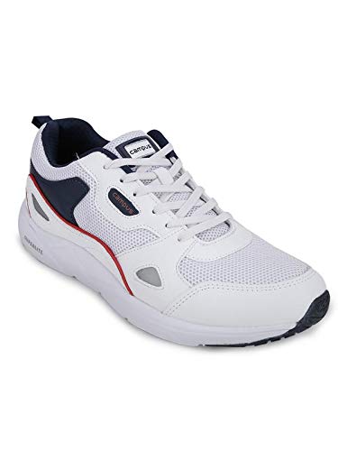 Campus Mens Wisdom WHT/Navy/RED Running Shoes - 7UK/India 5G-681 (B07ZKDX687) Amazon Price History, Amazon Price Tracker