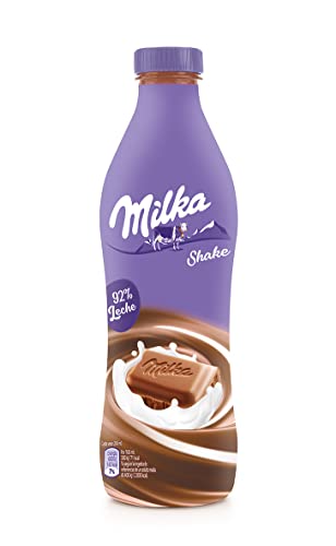 Milka - Shake Batido de Chocolate con 92% de Leche Desnatada. Botella de 750 ml