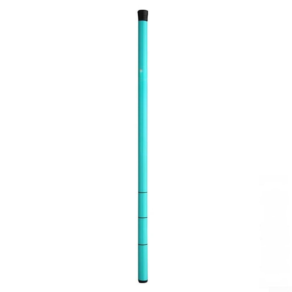 Telescopic Fishing Rod 40cm Compact Design Fiberglass Portable Pole For Adults And Kids Yellow 1.8m(4.5M Green)