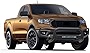 Black Horse - Beacon Front Runner BFRF05 - Textured Black for 2019-2022 Ford Ranger