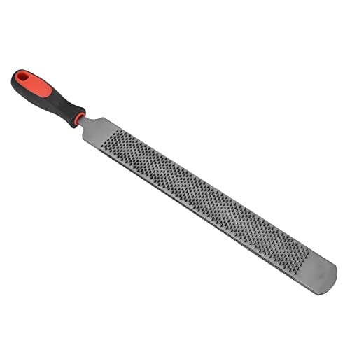 EIMSOAH Herramienta para Recortar Herraduras Raspador Resistente para Caballos con Superficie de Doble Diente para una Limpieza Eficiente del Calzado, Cuidado Equino y Experiencia en Carreras [Acero