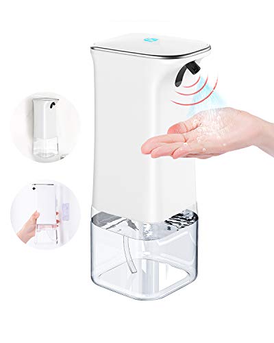 Preisvergleich Produktbild SUPPOU Automatisch Desinfektionsspender Automatisk Sprühspender 350ml - [2020 Verbesserte] Wandspender Desinfektionsspender mit Sensor Infrarot und 2 Gänge Einstellbare Schalter für Küche, Bad, WC