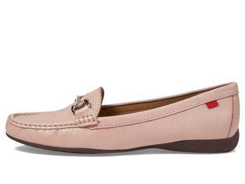 Image of Women's Genuine Leather Slip on Buckle Loafer