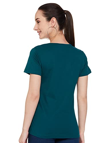Image of Max Women Cotton Smocked Yoke Regular Fit Top