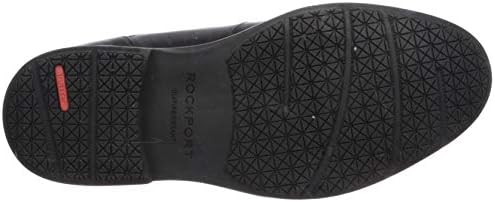 Rockport Men's Dustyn Chukka Boot, black, 7 W US | Image 3