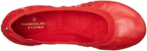 Bandolino Women's Edition Ballet Flat, Red, 10 | Image 4