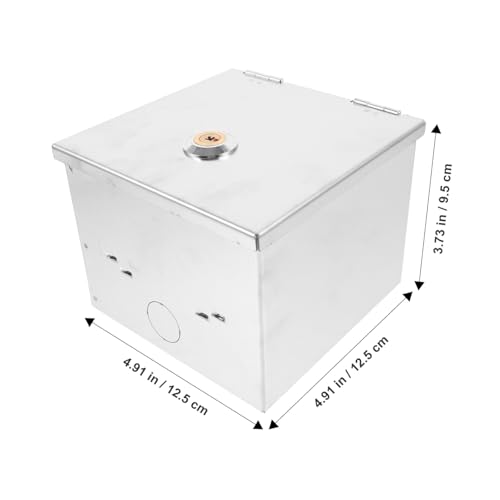 Boîte prise extérieure acier inoxydable BESTYASH pour jardin - 5