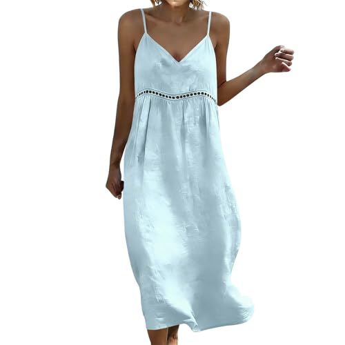 Robe longue femme été coton fluide pour vos douces journées de vacances