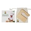 Bee9 Maple Wood Toddler Knife for Kids Cooking - Montessori Kitchen Tools, Safe Wooden Knife for Children (ORIGINAL, MODEL B) #1