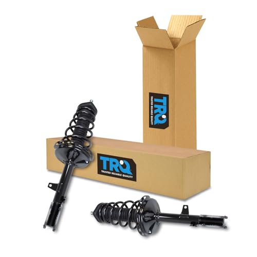 Image of TRQ Rear Driver and Passenger Side Strut and Spring Assembly Set Loaded | For 08 Lexus RX350 Front Wheel Drive 09 RX350 Front Wheel Drive