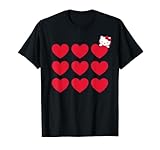 Perfekt für Fans von Sanrio Hello Kitty Hearts T-Shirt