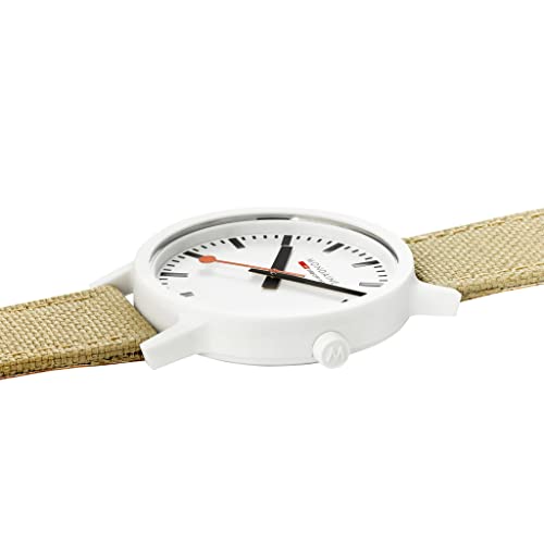 Mondaine Official Swiss Railways Watch Essence | White/Silver #TOP5