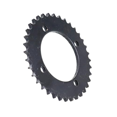 T8F Rear Chain Sprocket Black T8F 36T Tooth 54mm For 43cc 47cc 49cc Pocket Bike Petrol Scooter ATV Quad