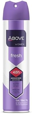 ABOVE Fresh - 48 Hours Antiperspirant Deodorant for Women - Notes of Lemon, Bergamot and Lavender - Dry Spray Protects Against Sweat and Body Odor - Stain and Cruelty Free - 5.07 Fl Oz (Pack of 1)