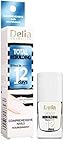Delia Cosmetics – Trattamento per unghie – Ricostruzione totale – Ricostruente e rinforzante per unghie danneggiate e fragili – Calcio e vitamine – Unghie bianche e nutrite – 11 ml