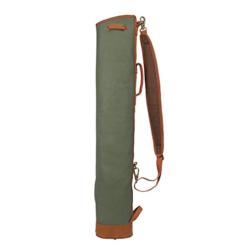 TOURBON Canvas Lightweight Sunday Golf Clubs Carry Bag Pockets Travel Driving Range Bags Storage - Image 4