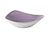 Churchill Stonecast - Triangle Bowl Schüssel- 60cl- HANDGEFERTIGES Keramik & ABSOLUT ROBUST, MIKROWELLENGEEIGNET & EXTREM PRAKTISCH, Farbe auswählbar (Lavender)