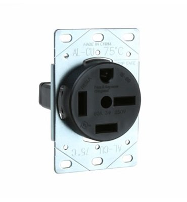 Pass & Seymour 5760 Fl Single Receptacle -Nema15-60R